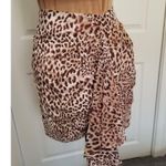 Naked Wardrobe The Statement Leopard Print Mini Skirt Size S Brown Photo 0