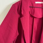 Lush Clothing Lush Red Pink Open Front Jacket Blazer Size Large Photo 3