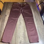 Just Cavalli  Women's Skinny Jeans in Burgundy Photo 3