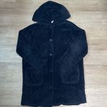 P.J. Salvage  Plush Sherpa Cardigan Jacket Robe Photo 0