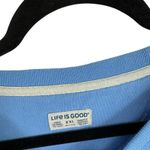 Life is Good Mickey Mouse Disney Sweatshirt Blue 100% Cotton Womens XXL Photo 2