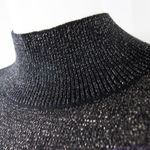 NEW Cooper St Alice black metallic‎ long sleeve knit dress, size M Black Size M Photo 6