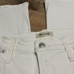 Madewell | Women's White Stretch The Perfect Vintage Wide-Leg Crop Jeans Sz 32 Photo 2