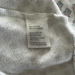 MISS ELAINE Flannel Long Nightgown Lounge Sz L White Floral Print Round Neck Size L Photo 7