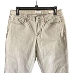 Jessica Simpson Rolled Cropped Skinny Jeans in Light Green. Size 8/29. Photo 2