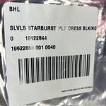 Anthropologie BHLDN BLACK SILK & LINEN PLEATED MINI DRESS Photo 7