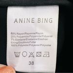 ANINE BING Max Split Leg Black Pant 38 Photo 4