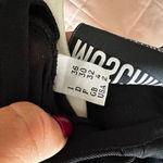 Moschino Couture Stretch Knit Sheer Paneled Top Photo 6