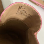 Steve Madden Kiki pink mules with chunky chain accent size 6 Photo 9