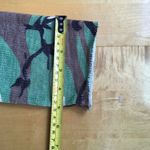 Wildfox  Semi-Sheer Knit Camouflage Lightweight Sweater, Green, Brown, Size S Photo 9