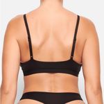 SKIMS  Fits Everybody Triangle Bralette Onyx black size XS NWT Photo 4