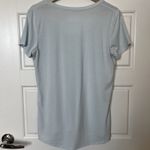 Athleta  Essence Vital Tee Short Sleeve Athletic Shirt Size Small Light Blue Photo 2