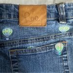 Lilly Pulitzer  Vintage Denim Embroidered Skirt Size 2 Photo 5