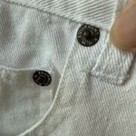 Vintage 90s BUM Equipment White Denim Mom Shorts 7 4 Photo 4
