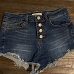 Wild Blue  Cut Off Denim Shorts Size 3‎ Photo 0