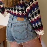 Levi's Vintage 512 Distressed Denim Jean Shorts Photo 1