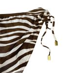 Michael Kors new âď¸ď¸ Animal Print Side Tie Bikini Bottom âď¸ď¸ Gold MK Hardware âď¸ Photo 6