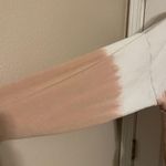 Aerie Co-Ord Lounge Quarter Zip Crop Hoodie In Dip Dye Natural Sz XXL Photo 2