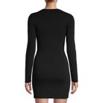 Revolve Significant Other Black Knit Long Sleeve Mini Dress Size 4 Photo 1