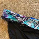 Kenneth Cole NEW NWT REACTION Sash Hipster Bikini Bottom Paisley Black Blue M Photo 6