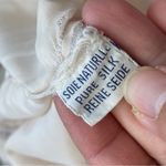 Vintage Silk Dress embroidered floral mini womens Pink (medium) lingerie lounge Photo 1