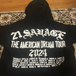 21 savage tour hoodie Black Size undefined Photo 1