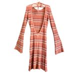 l*space L* Waloma Striped Knit Tunic Mini Dress Small NEW Photo 6