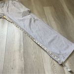 Brandy Melville Pants cotton striped womens White Blue (one size) coastal Photo 2