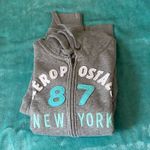 Aeropostale Women’s Grey Hoodie Sweatshirt Photo 0