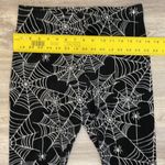 No Boundaries Black with White Spider & Web Print Soft Fleece Jr Size L (11-13) Photo 7