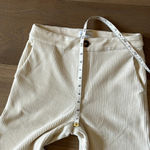 Lucy Paris Bruna Corduroy Pant Ivory Size Medium Photo 3