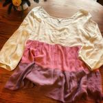 Cato Boho Flowy Top Photo 1