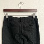 Ann Taylor Womens Pants Black Lace Crop Ankle Size 0 Petite Photo 3