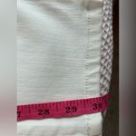  White polished Skinny Jeans,  Cabi 5306 front  Zipper Accent jeans size 8 Photo 5