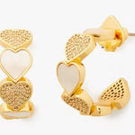 Kate Spade  take heart huggie earrings Photo 0