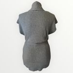 Banana Republic  Gray Ribbed Shawl Collar Belted Cardigan Sweater (953) Photo 1