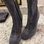 Sam Edelman Blue/Gold Booties Photo 3