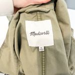 Madewell  Passage Utility Cotton Zip Up Jacket Desert Olive Green XL Photo 2