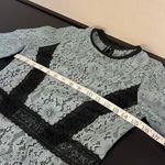 Little Mistress  Lace Midi Pencil Dress With Contrast Panel size 4 Photo 8