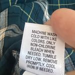 Croft & Barrow  Plaid Button Up Shirt Top Blouse Size XL Tartan Lightweight Photo 4