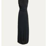 Armani Collezioni NWT  black Draped Waist Sleeveless Maxi Dress size 46 or US 10 Photo 4