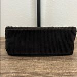 ✨Shiraleah Black Corduroy Cosmetic Bag with Floral Embroidery 🌼 Photo 4