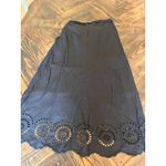 Lucy Paris  Y2K Wrap Skirt Women Medium Neutral Coquette Linen Boho Western 2000s Photo 4