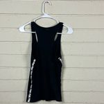 PINK - Victoria's Secret  Bling Ombre Rainbow Logo Racerback Tank Top size S Photo 2