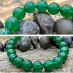🍀Green Agate Crystal Bracelet🍀 ~8mm Green Photo 5