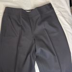 Talbots Classic Women's Gray pant suit Sz 8 P Italian wool blend fully lined Photo 8