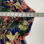 Sugarmint Size Medium Sleeveless Floral Romper Blue Photo 2