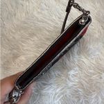 Coach  Poppy Silver Red Wristlet Photo 4