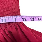 Koch  Red Satin High Waisted Shorts Size S Photo 6