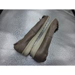 The Flexx Shoes 8 Brown Shimmer Boco Loco Gold Ballet Flats Pom Pom Casual Photo 8